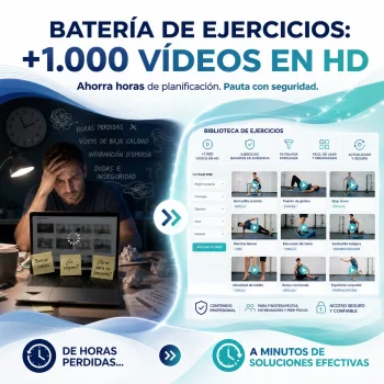 Batería de Ejercicios para Readaptación Deportiva (+1.000 Vídeos en HD) | Baumovment