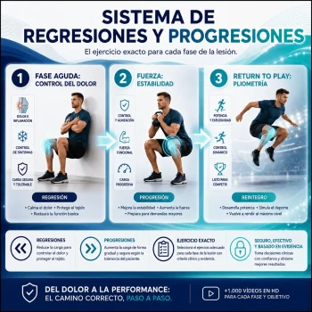 Sistema de Regresiones y Progresiones de Ejercicios para Lesiones de Rodilla
