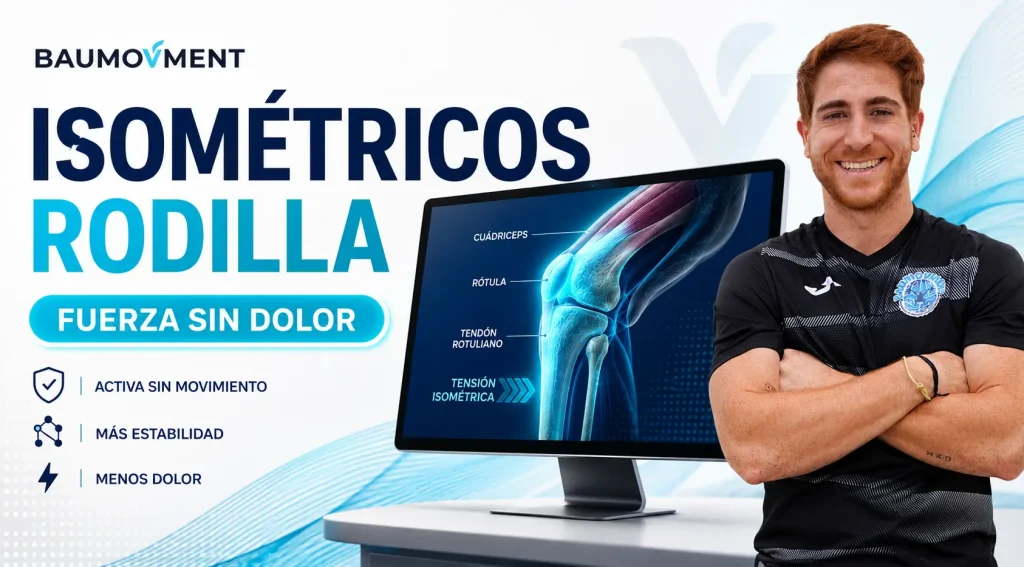 ejercicios isométricos para la rodilla
