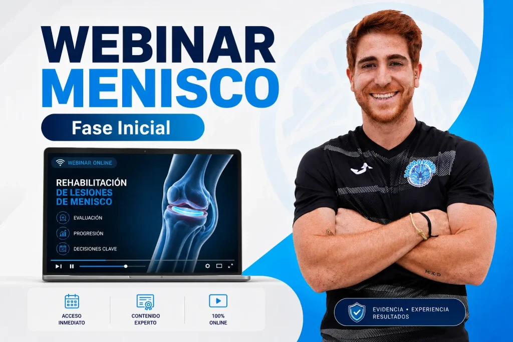 webinar de menisco